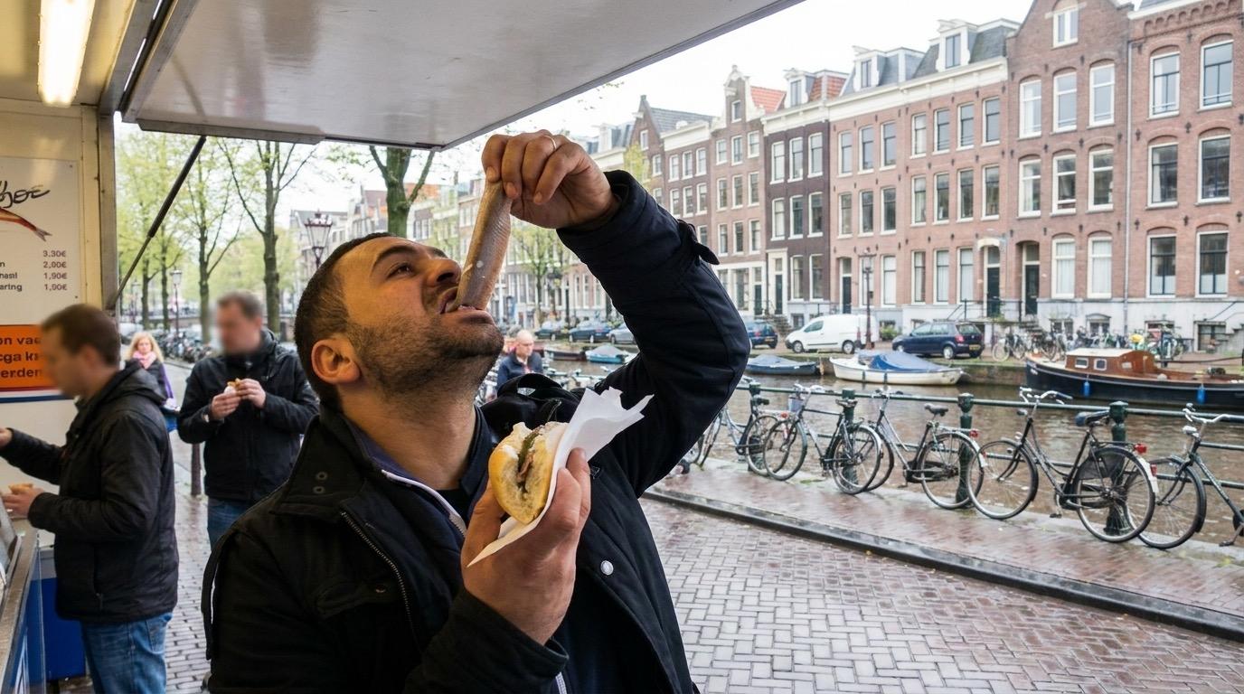 Amsterdam à la fourchette : du hareng au jenever