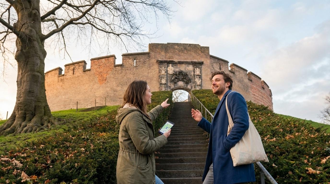 Leiden: llaves, plumas y pan de asedio