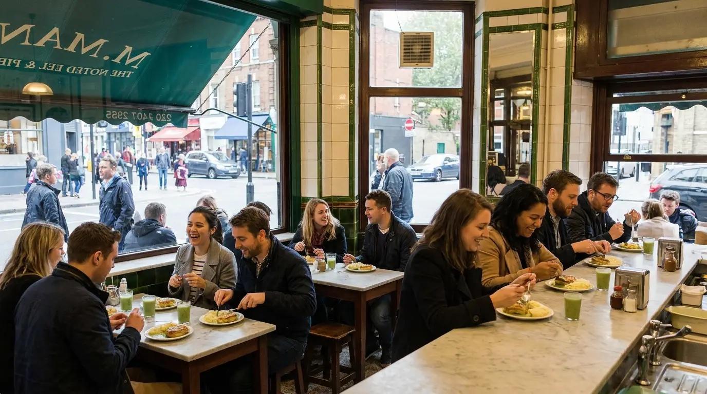 London on a Fork: From Pie and Mash to Midnight Beigel