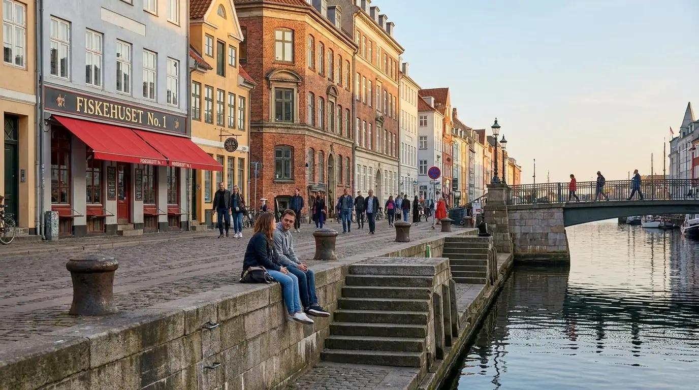 Copenhagen's Hidden Yards: Canals and Courtyards