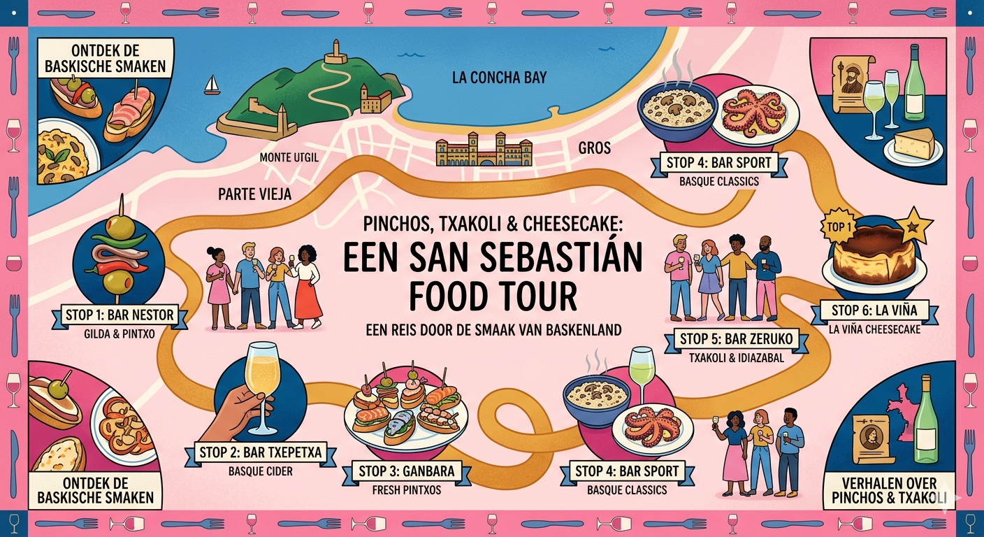 San Sebastián: Pintxos, Cider, and the Two-Euro Meal