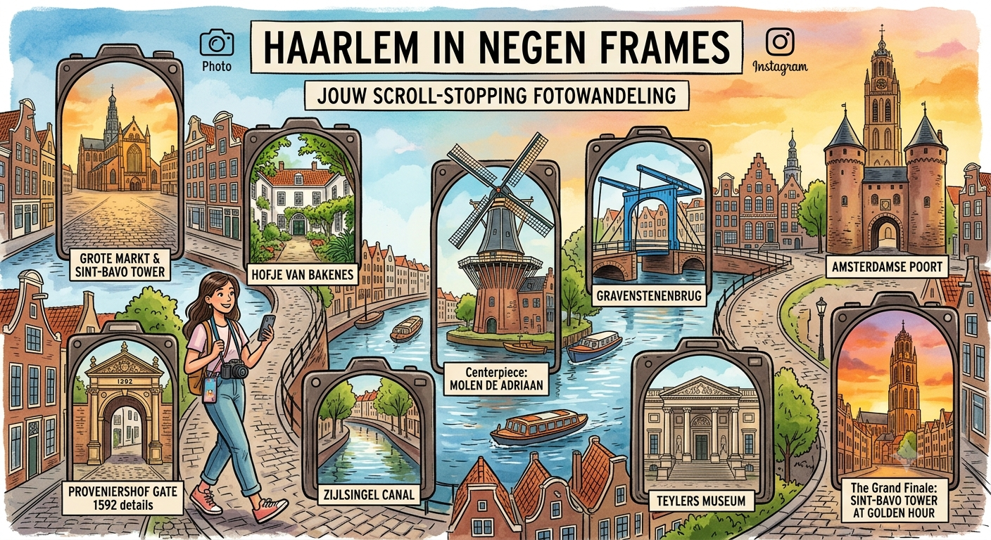 Haarlem in Nine Frames: Your Scroll-Stopping Photo Walk
